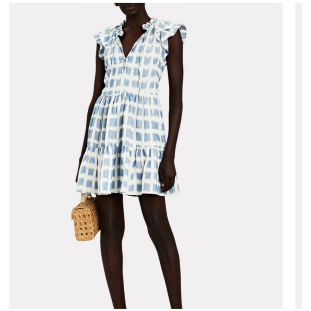 Veronica Beard Zee Tiered Ruffle Dress, Size 2